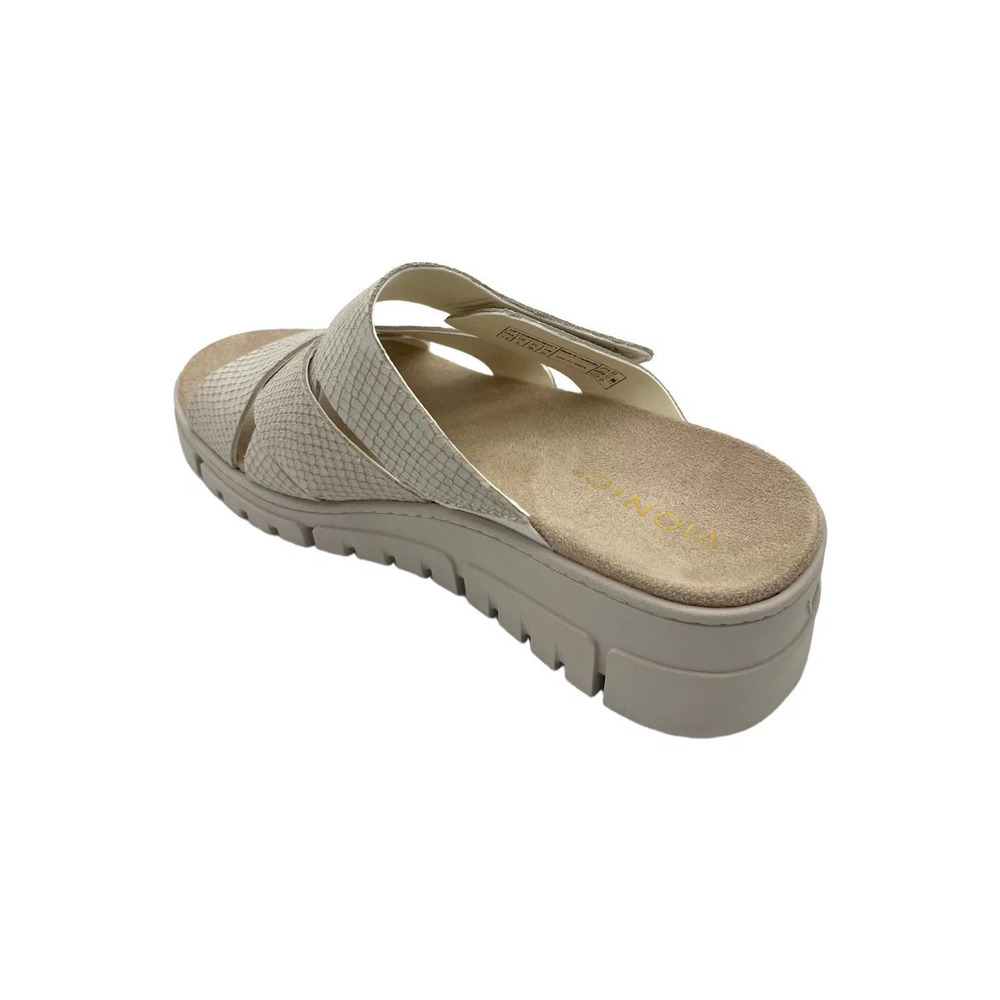 Vionic Women's Uptown Sunset Slide Sandal Ivory - Wide - Picture 3 of 3